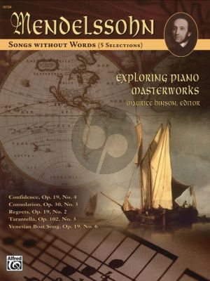 Mendelssohn Songs without Words Piano solo (5 Selections) (edited by Maurice Hinson)