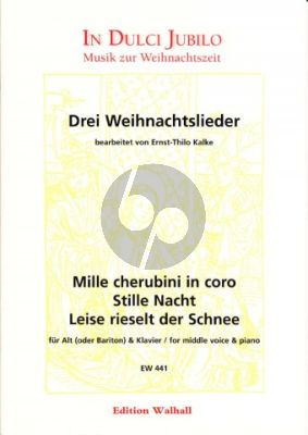 Album 3 Weihnachtslieder (Kalke) (Alt[Bariton])