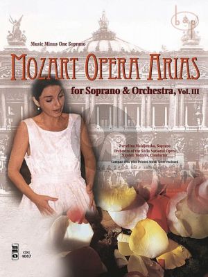 Mozart Opera Arias for Soprano and Orchestra Vol.3 (Bk-Cd) (MMO)