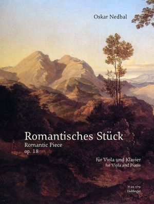 Nedbal Romantisches Stuck Op.18 fur Viola und Klavier