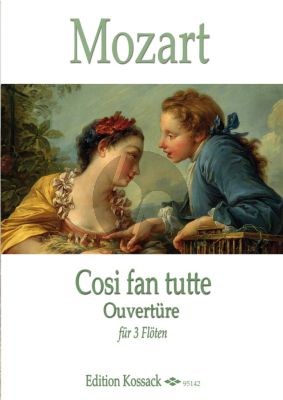 Cosi fan Tutte Ouv. 3 Flutes