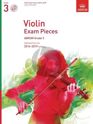 Violin Exam Pieces Grade 3