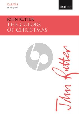 Rutter The Colors of Christmas SA and Piano