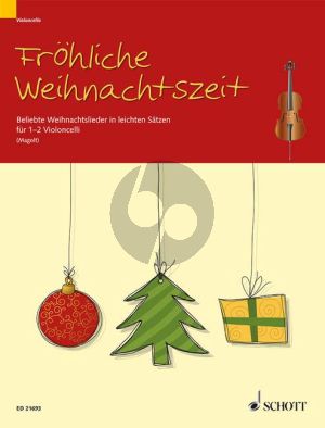 Frohliche Weihnachtszeit 1-2 Violoncellos