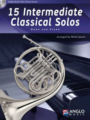 15 Intermediate Classical Solos Horn and Piano (Bk-Cd) (arr. Philip Sparke)