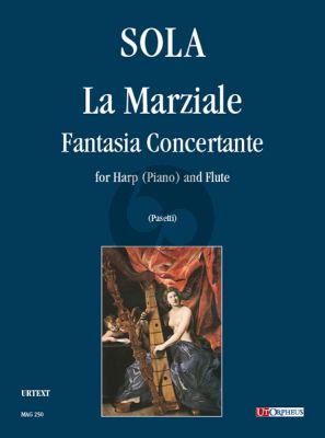 La Marziale. Fantasia Concertante for Harp (Piano) and Flute