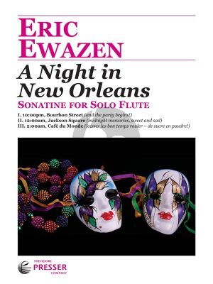 A Night In New Orleans (Sonatine) for Solo Flute