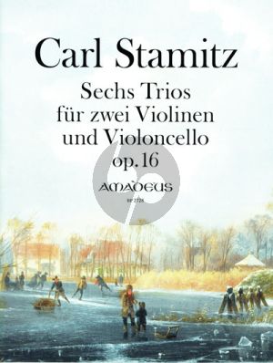 Stamitz 6 Trios Op. 16 2 Violinen-Violoncello