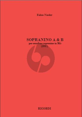 Nieder Sopranino A & B Soprano Sax. [Bb| Solo