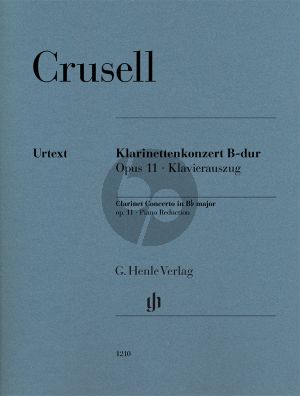 Crusell Concerto B-flat major Op. 11 Clarinet[Bb]-Piano (Henle)