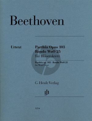 Beethoven Parthia Op.103 and Rondo WoO 25 Parts (Henle)