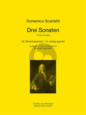 Scarlatti 3 Sonaten 2 Vi.-Va.-Vc. (Part./Stimmen)