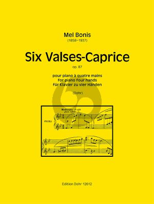 Bonis Six Valses-Caprice Op. 87 Piano 4 Hds (Christoph Dohr)