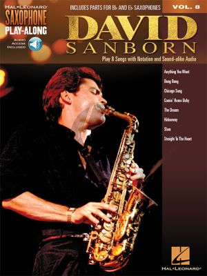 Sanborn 8 Songs (Saxophone Play-Along Series Vol.8)