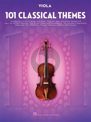 101 Classical Themes for Viola