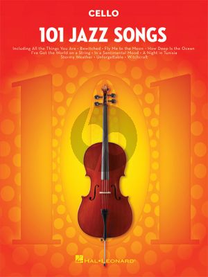 101 Jazz Songs for Cello