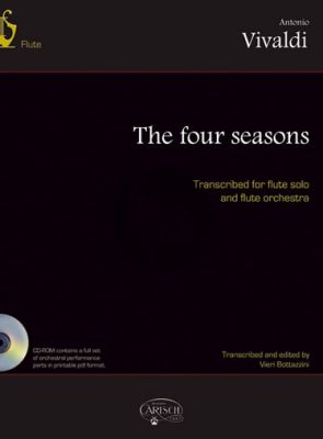 4 Seasons (4 Stagioni) Op.8 No.1 - 4 transcribed for Flute Solo and Flute-Orchestra Full Score