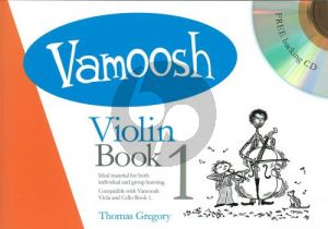 Gregory Vamoosh Violin Book 1 (Bk-Cd)
