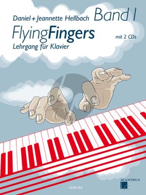 Hellbach Flying Fingers Vol.1 (Lehrgang für Klavier) (Bk-2 CD's)