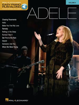 Adele Easy Piano-Play-Along Series Vol.4
