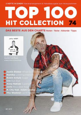 Top 100 Hit Collection Band 74 Gesang/Klavier/Keyboard