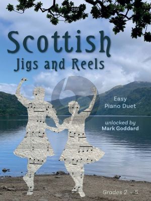 Album Scottish Jigs & Reels for Easy Piano 4 Hands (Arranged by Mark Goddard) (Grades 2 – 5)