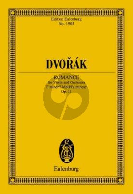 Dvorak Romance f-moll Op.11 Violine und Orchester (Studienpartitur) (Wolfgang Birtel)