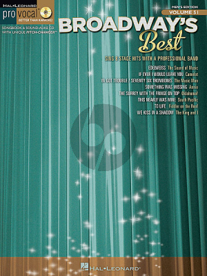 Broadway's Best (Pro Vocal Men's Edition Vol.51)