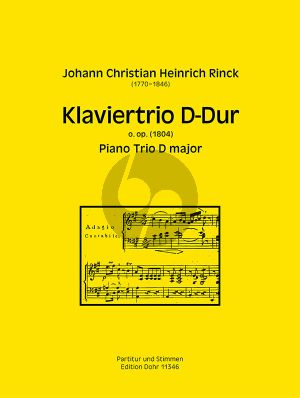 Rinck Trio D-dur O.Op. (1804) Violine-Violoncello-Klavier