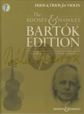 Bartok Duos & Trios for Violin (Bk-Cd) (edited by Hywel Davies)