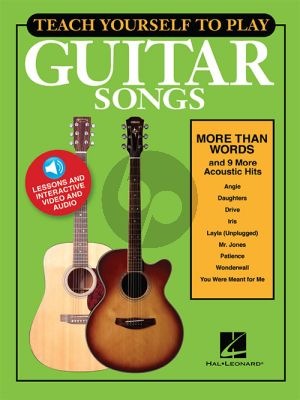 Teach Yourself to Play Guitar Songs: “More Than Words and 9 More Acoustic Hits