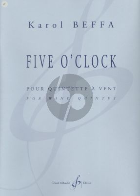 Beffa Five O'Clock Flute-Oboe-Clar.[Bb]-Horn[F]-Bassoon