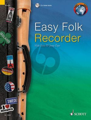 Easy Folk Recorder Descant Recorder (Bk-Cd)