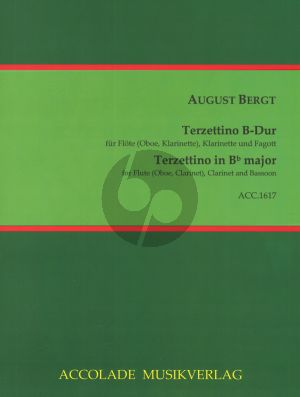 Bergt Terzettino B-flat major Flute[Oboe/Clar.]-Clarinet-Bassoon