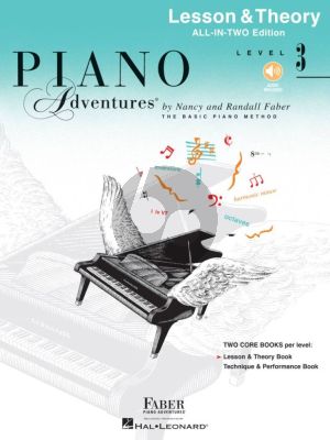 Faber Piano Adventures Lesson & Theory Level 3 Bk-Audio Online