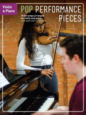 Pop Performance Pieces Violin-Piano