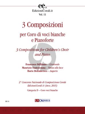 3 Compositions for Children’s Choir and Piano