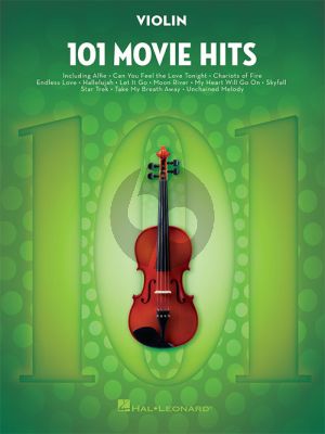 101 Movie Hits for Violin