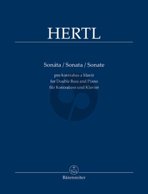 Hertl Sonata Double Bass-Piano