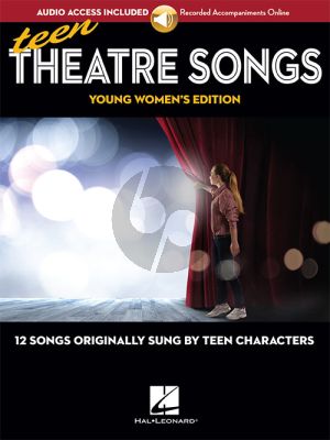 Teen Theatre Songs: Young Women's Edition (Book with Audio online)
