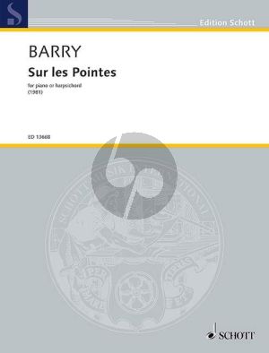 Barry Sur les Pointes Piano or Harpsichord