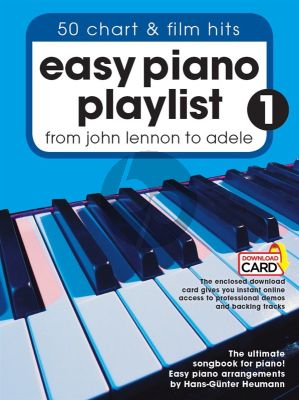 Easy Piano Playlist Vol.1 From John Lennon to Adele
