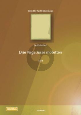 Schollaert 3 Virga Jesse motetten SATB