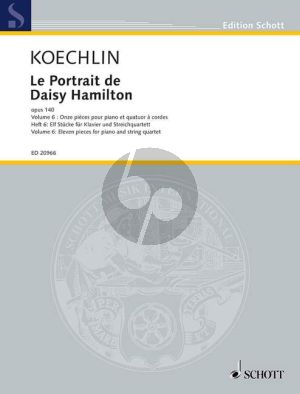 Koechlin Le Portrait de Daisy Hamilton Op.140 Vol.6