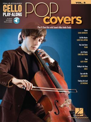 Pop Covers (Cello Play-Along Series Vol.5) (Book wth Audio online)