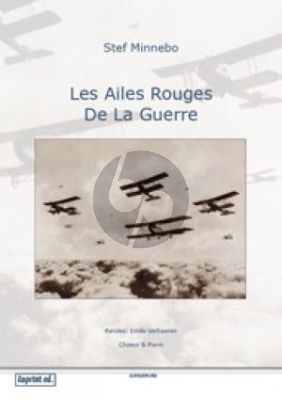 Minnebo Les Ailes Rouges de la Guerre SATB-Piano