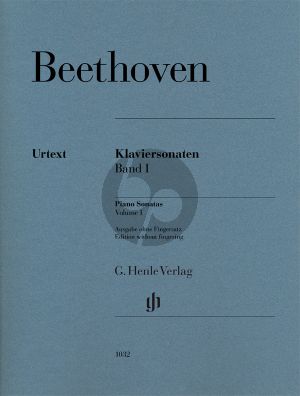 Beethoven Sonaten Vol.1 Klavier (Bertha Antonia Wallner) (ohne Fingersatz)