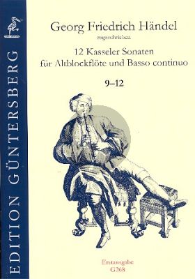 Handel 12 Kasseler Sonaten Vol.3 (No.9-12) Altblockflöte-Bc