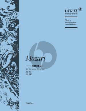 Mozart Konzert No.4 Es-dur KV 495 Horn-Orch. (Partitur)