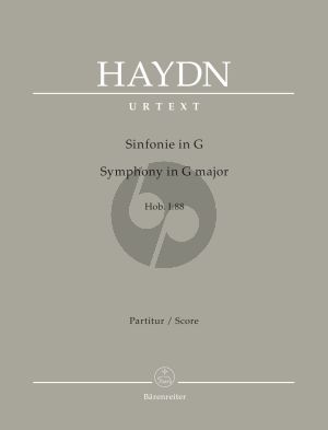 Haydn Symphony G-major Hob. I:88 Orchestra Full Score